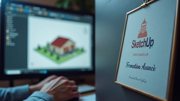 Maîtrisez la modélisation 3D avec une formation SketchUp adaptée